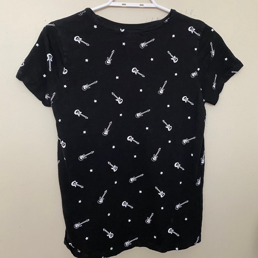 Guitar Print Tee - Picture 2 of 2